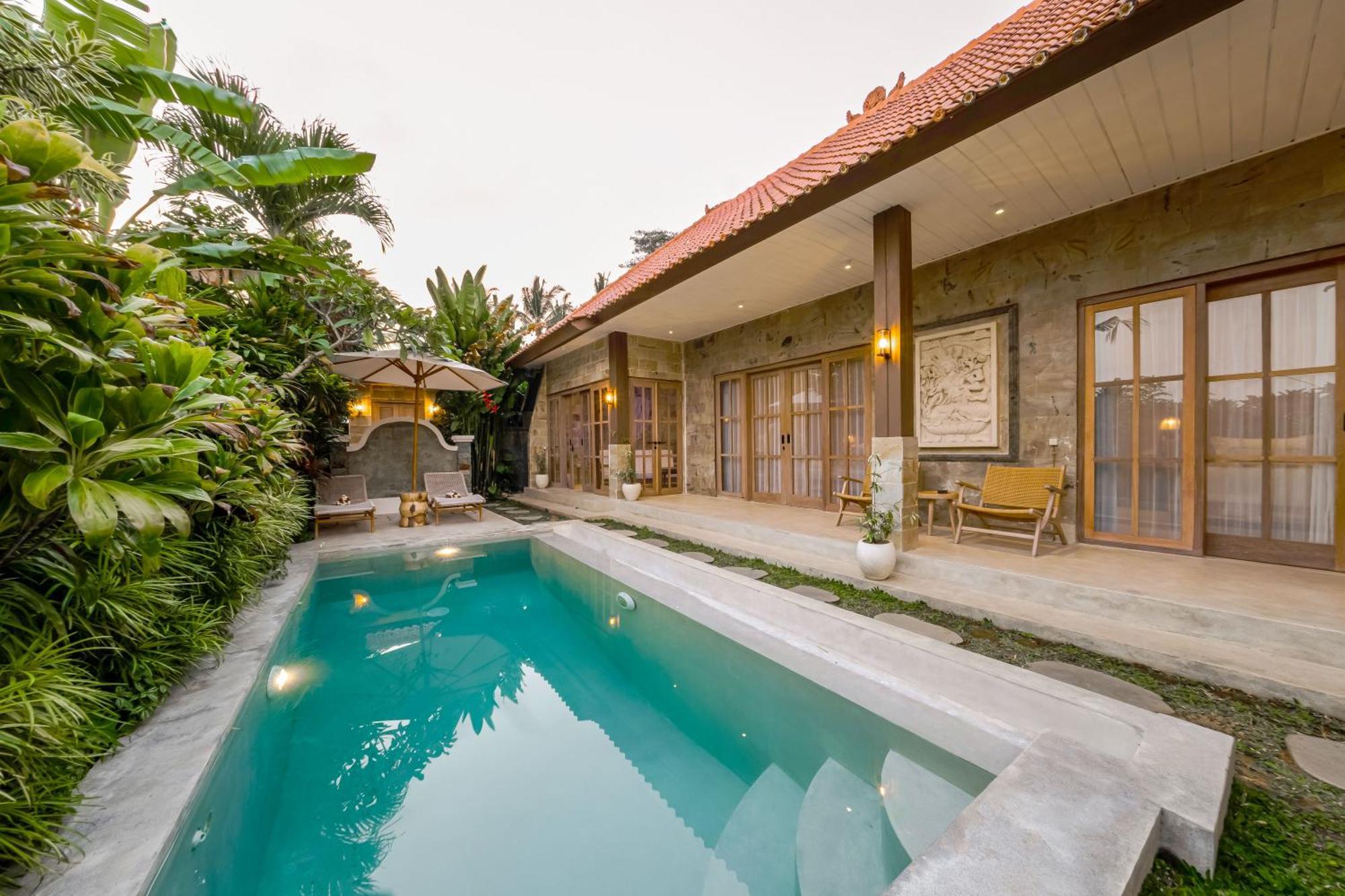 Nyaman Villas By Evdekimi Ubud 外观 照片