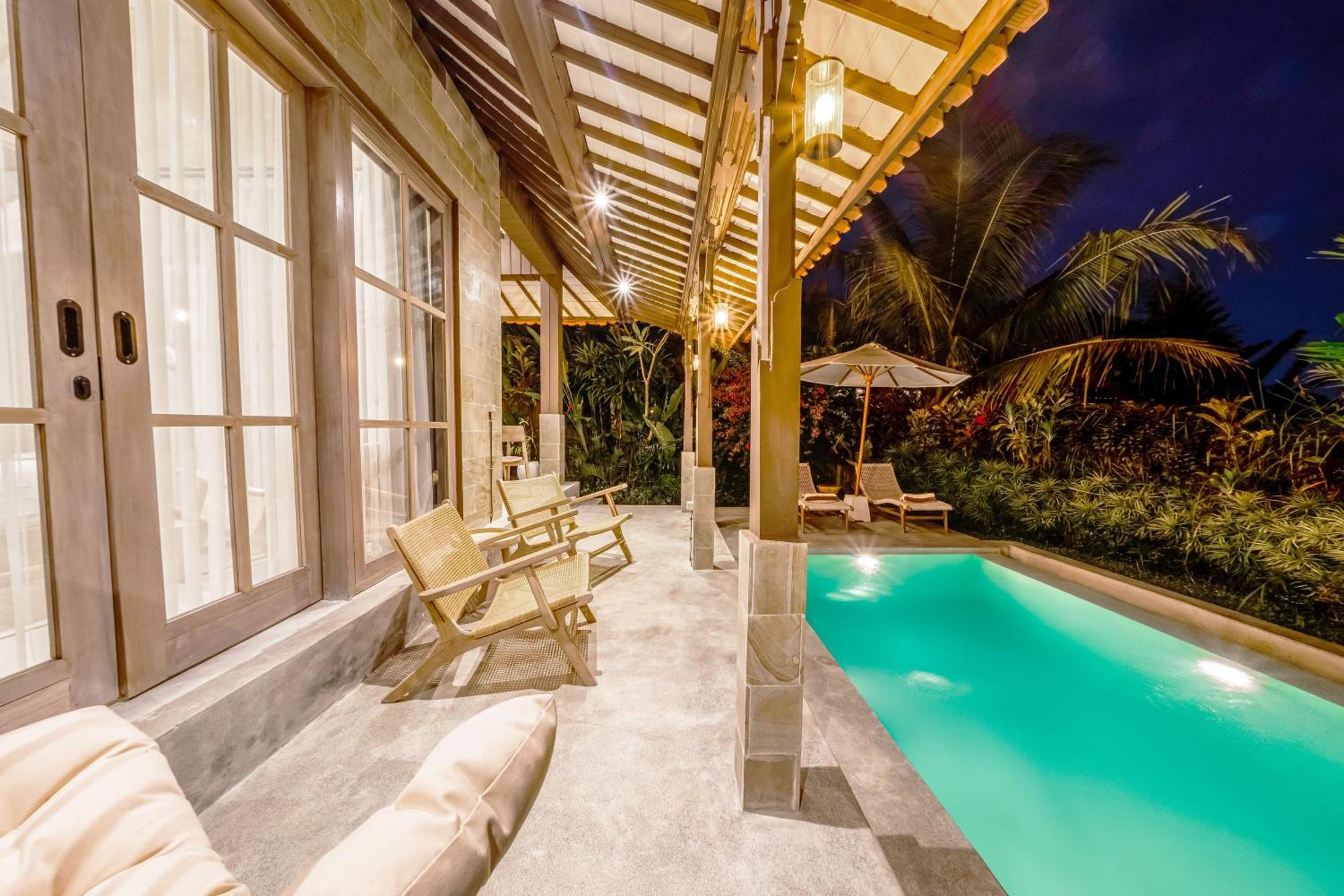 Nyaman Villas By Evdekimi Ubud 客房 照片